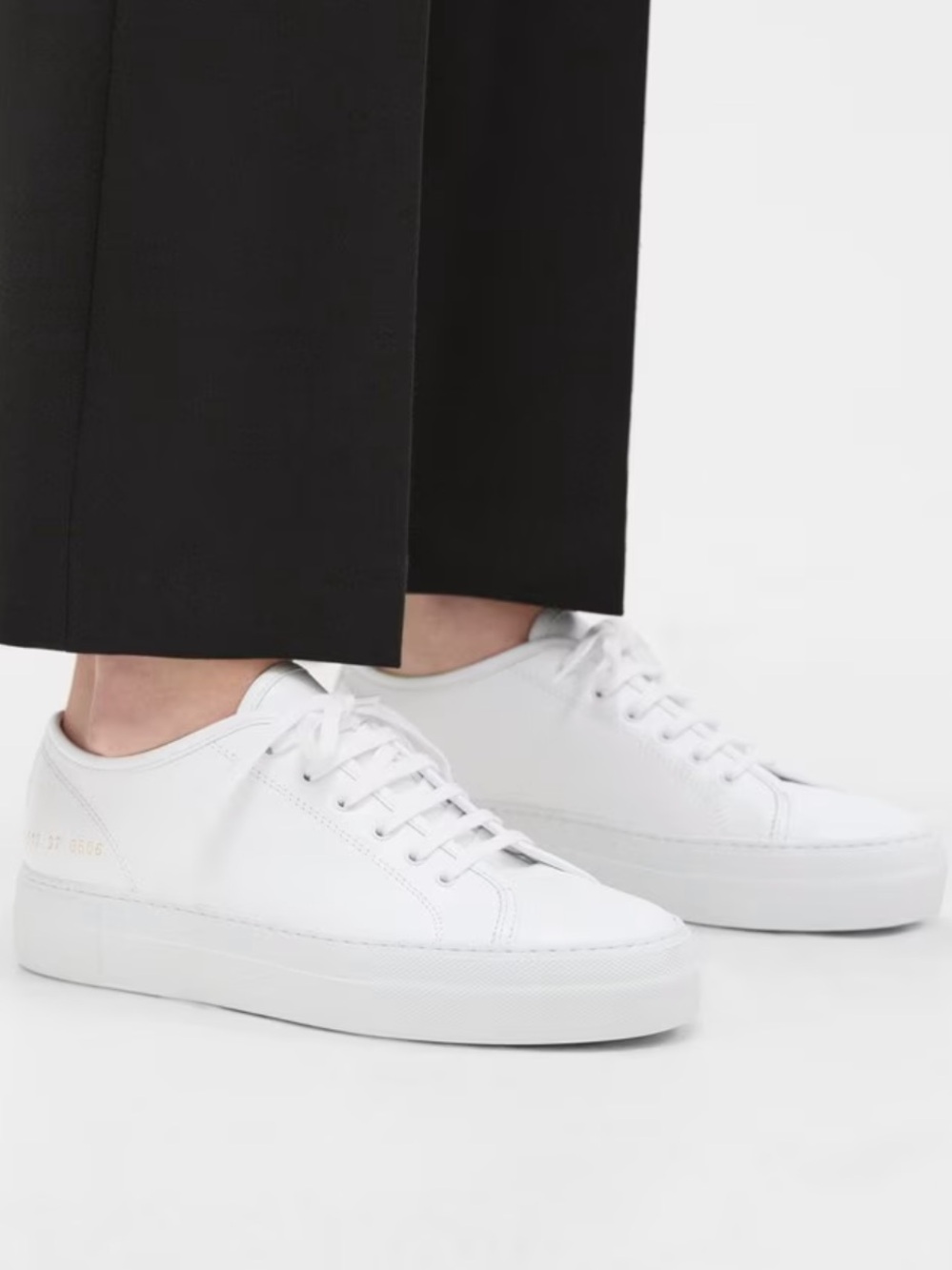 Common Projects Women’s Tournament Low-Top Super Platform Sneakers